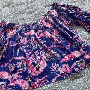 Lilly Pulitzer off the shoulder top